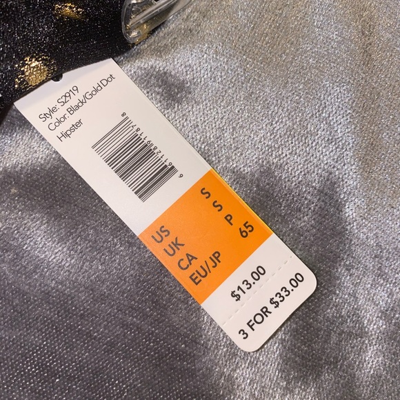 Sam Edelman Black/Gold Dot Hipster - Picture 2 of 5